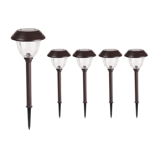 5 Pack Big Size Solar Path Lights