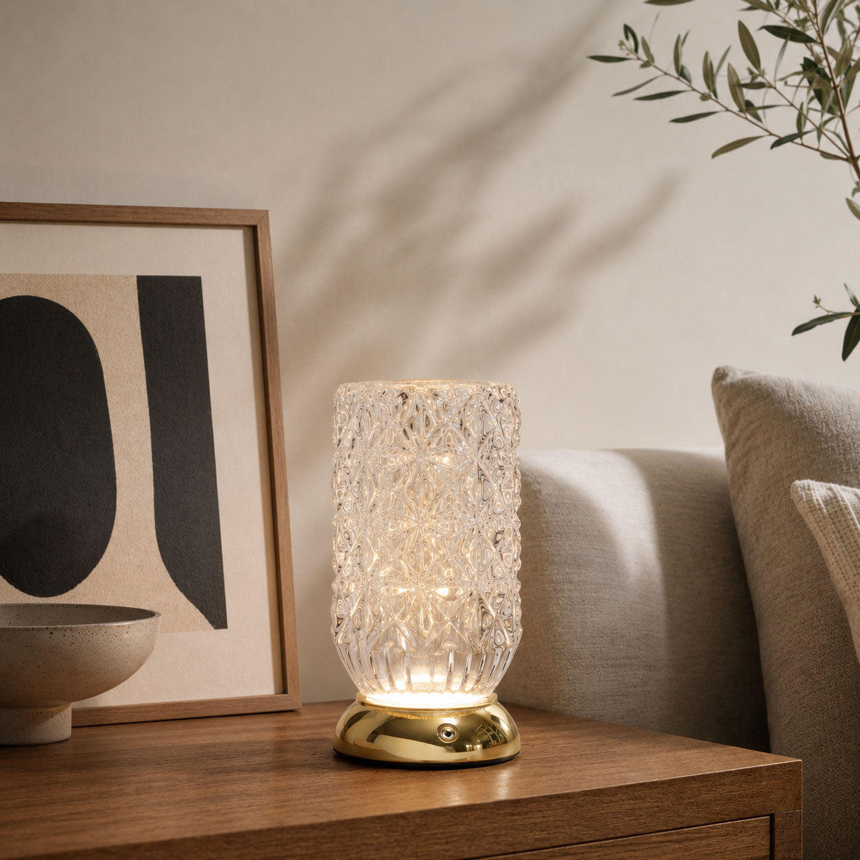 PUMPSUN Vase Lamp, Cordless Lamp