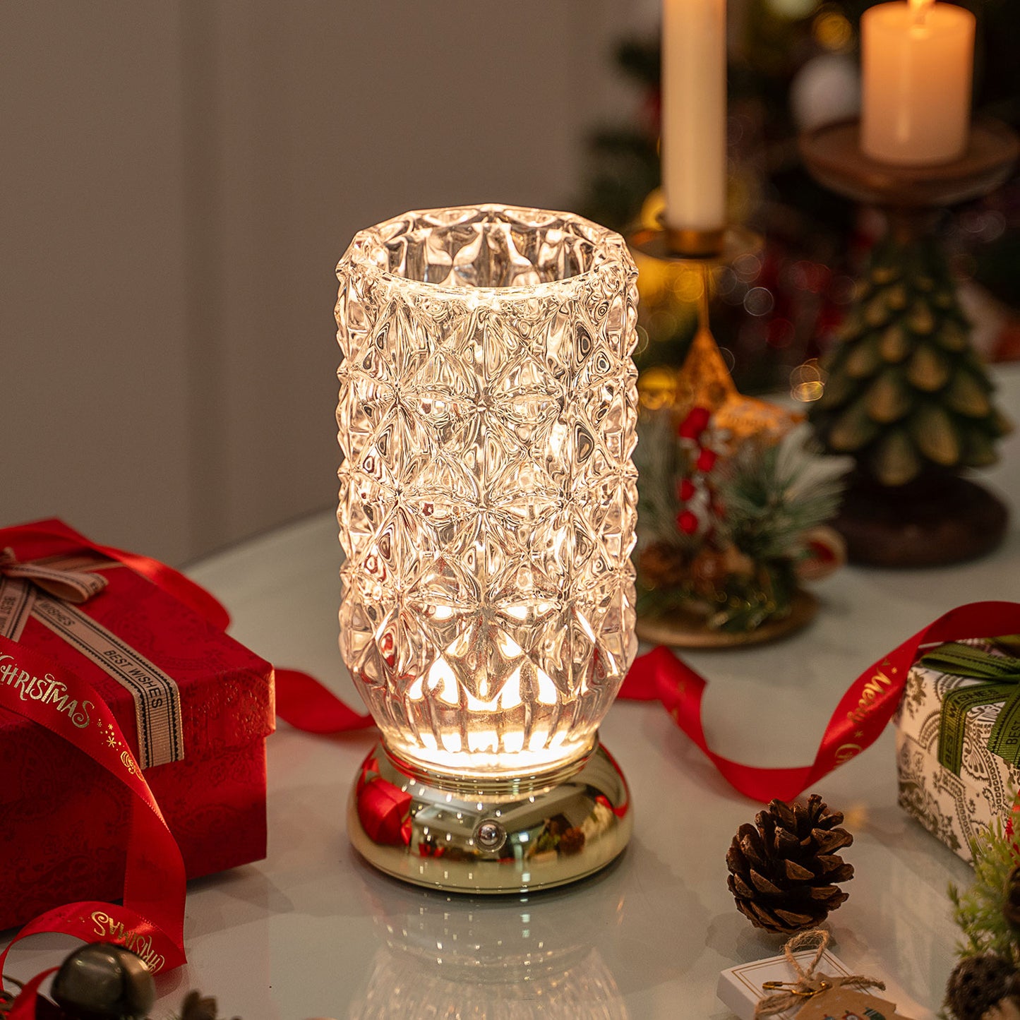 PUMPSUN Vase Lamp, Cordless Lamp